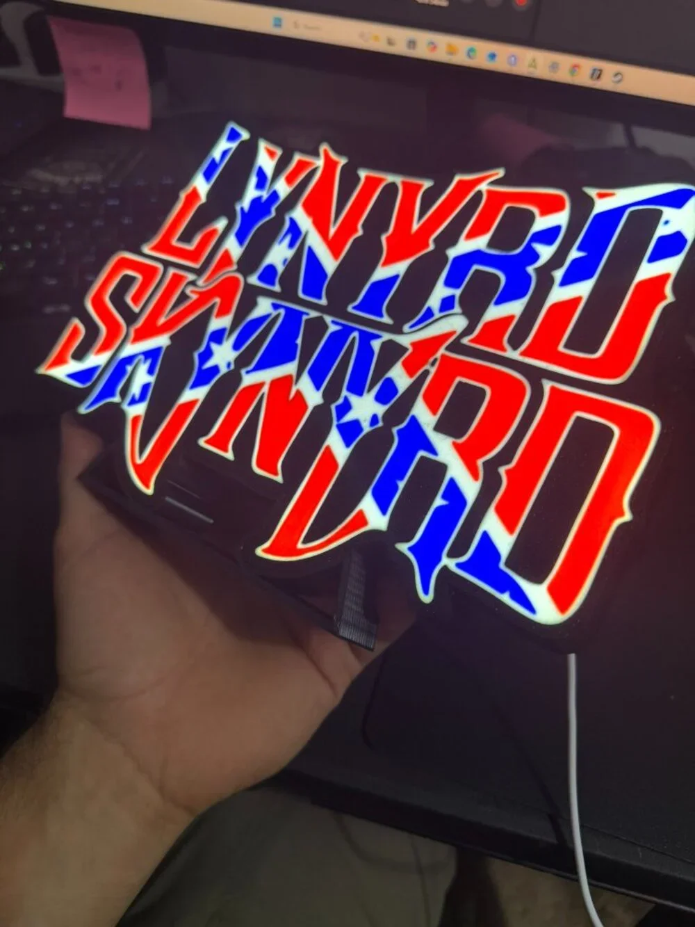 Lynyrd Skynyrd Light stand